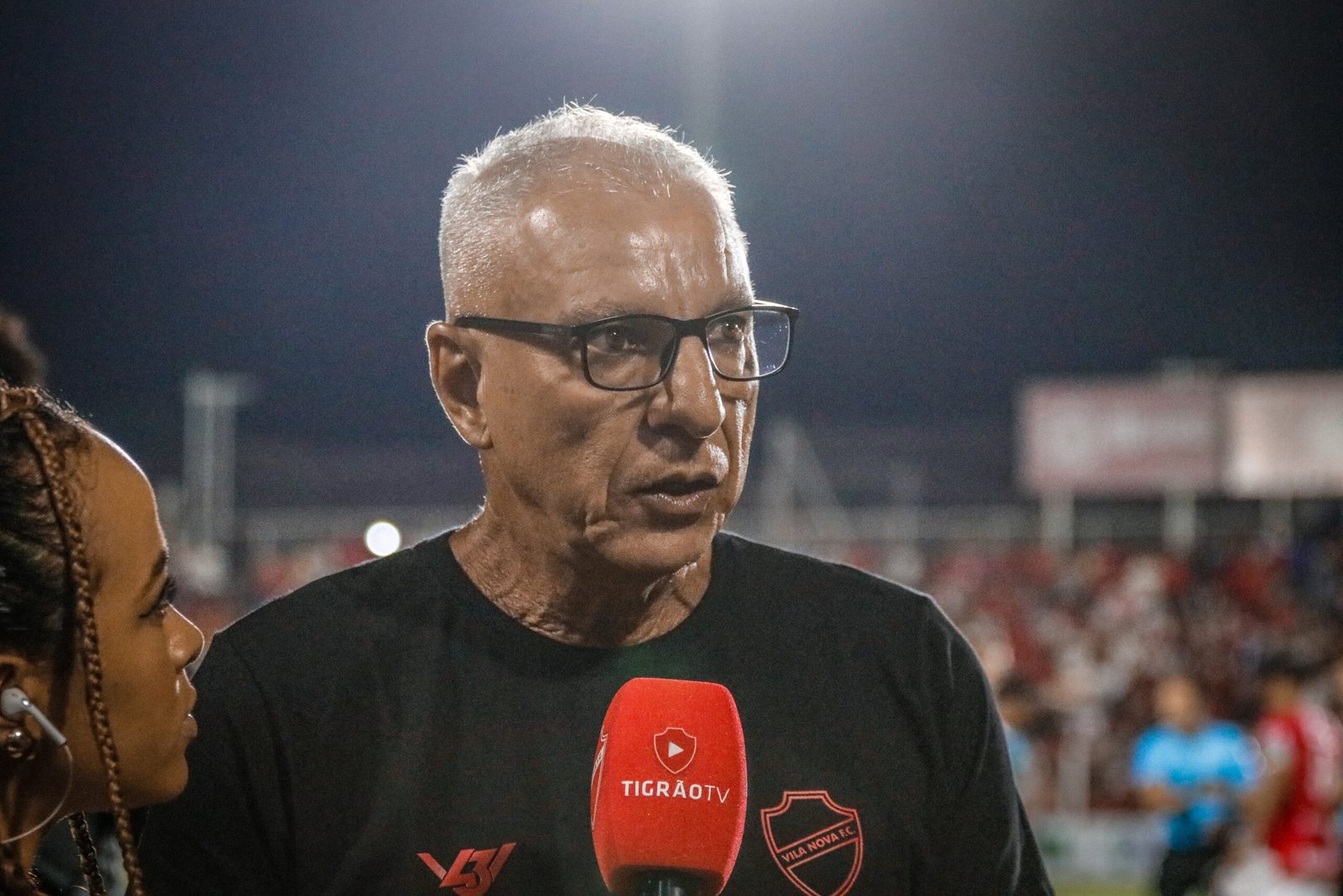 Após vitória em cima do Goiás, Márcio Fernandes avaliou o confronto e ressaltou a torcida colorada: "jogou junto com o time"