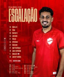 Escala Vila Nova x Ceará